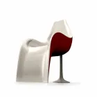 Design stol i Adamantx® Helled Made i Italien Viadurini