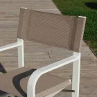 Sammenklappelig direktørstol i lærred Fremstillet i Italien, 2 stykker - Susy Viadurini