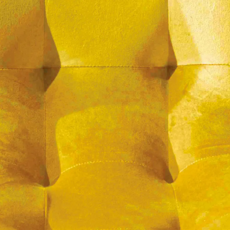 Pletbestandig polstret spisestol i fløjl, 4 stykker - Kylie Viadurini