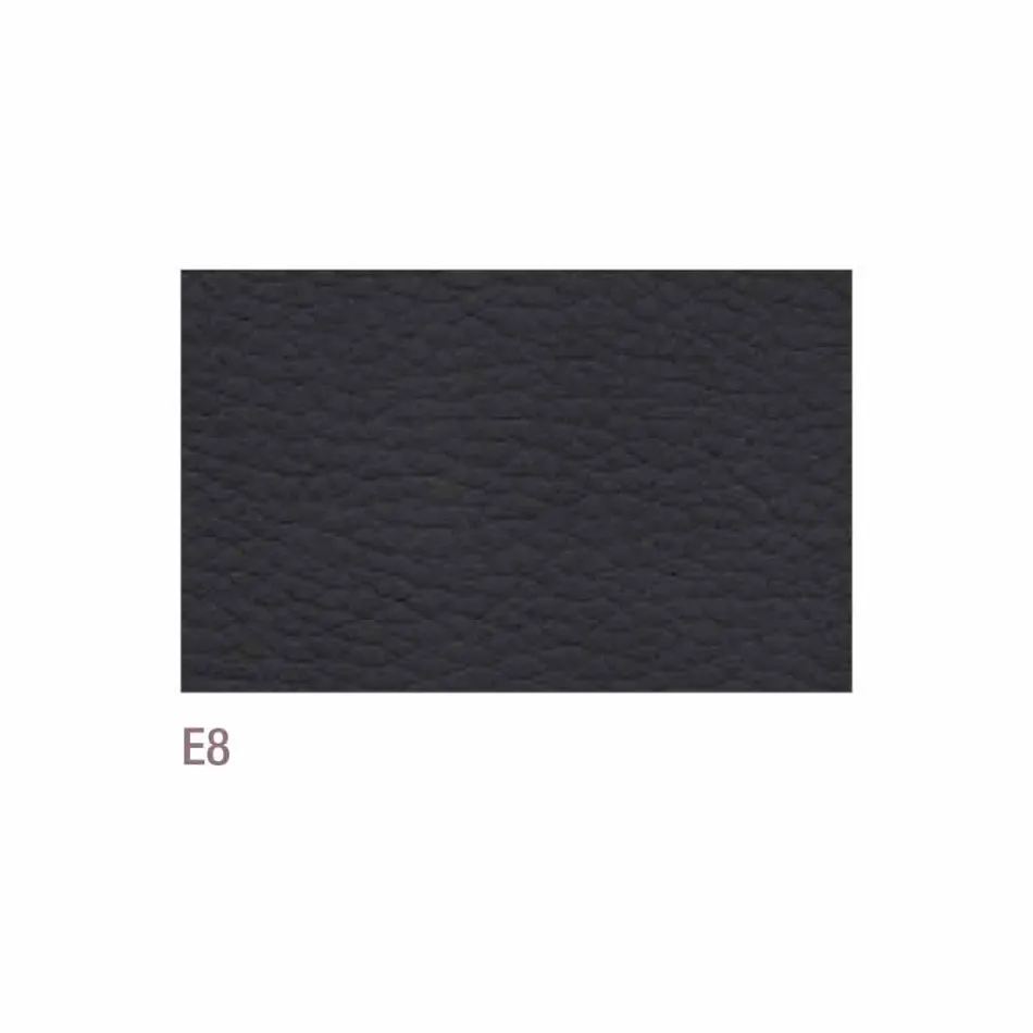 Design spisestue stol i økologisk læder Bessie XL, lavet i Italien Viadurini