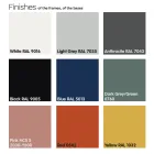 Spisestuestol i træ og metal Made in Italy 2 stk - Saffia Viadurini