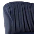 Spisestuestol i elegant moderne designstof - Reginaldo Viadurini