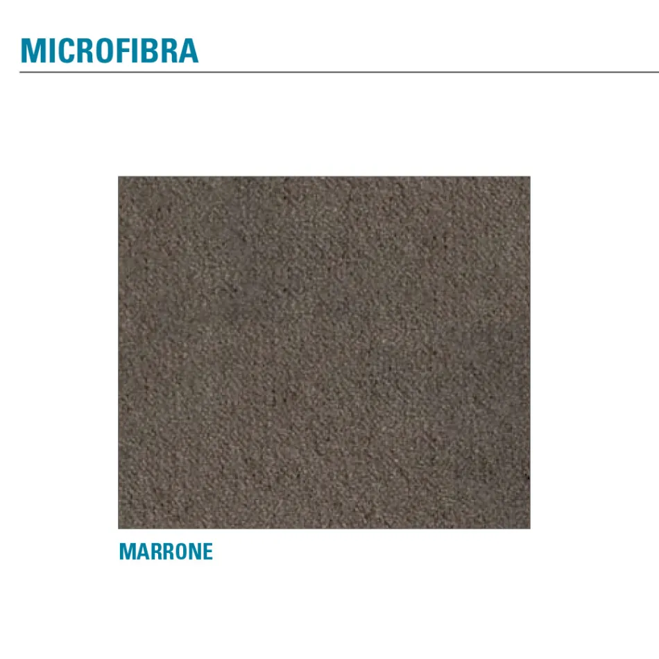 Spisestuestol siddende i mikrofiber Lavet i Italien, 2 stk - Camelia Viadurini