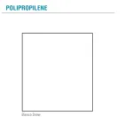 Stuestol i farvet polypropylen Fremstillet i Italien, 4 stk - Marbella Viadurini