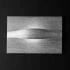 Selene Kunst &amp; Light applikationer med håndlavede tekstureret paneler Viadurini