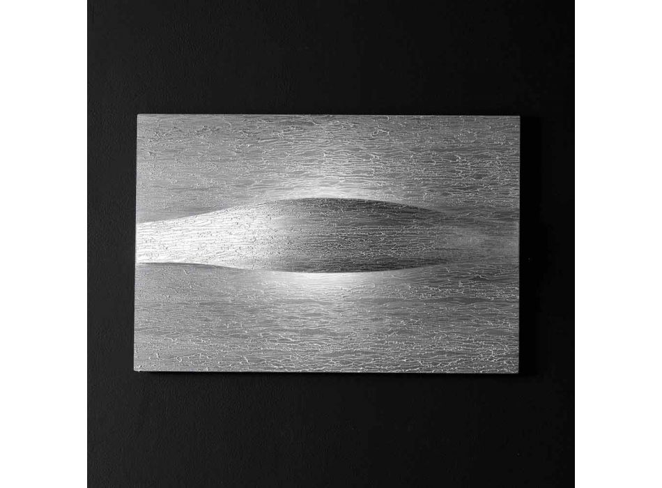 Selene Kunst &amp; Light applikationer med håndlavede tekstureret paneler Viadurini