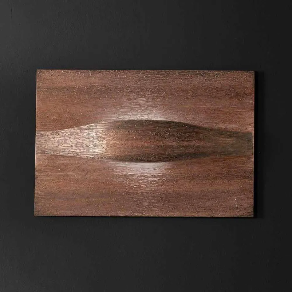 Selene Kunst &amp; Light applikationer med håndlavede tekstureret paneler Viadurini