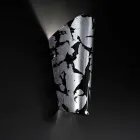 Selene Bloom applique glas håndlavet i Italien 12x11 H28cm Viadurini