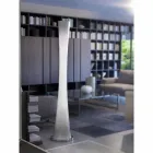 Selene Timeglas blæst glas standerlampe H175cm Ø36 Viadurini