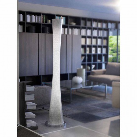 Selene Timeglas blæst glas standerlampe H175cm Ø36 Viadurini