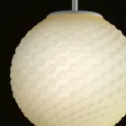 Selene Domino lysekrone blæst glas håndlavet O27 H 27 / 140cm Viadurini