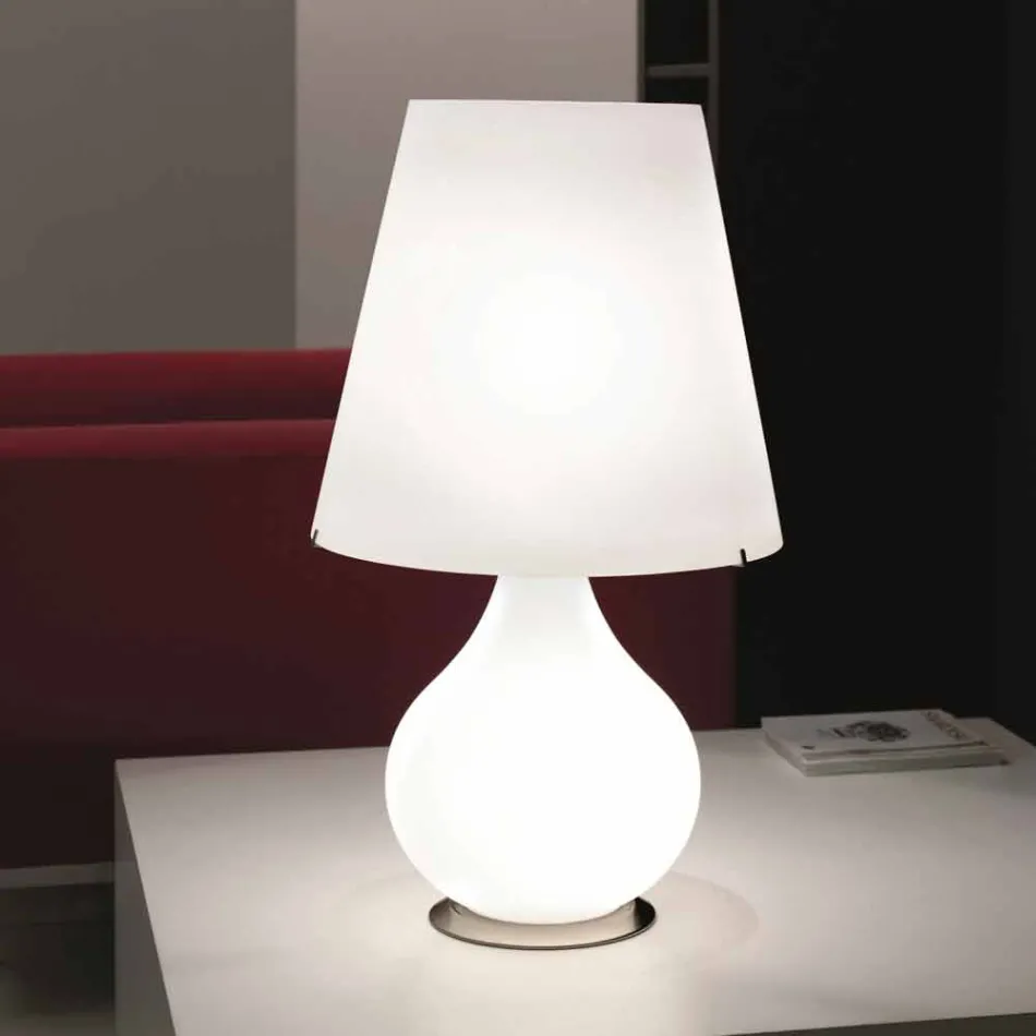 Selene Forever bordlampe blæst glas O41 H 72cm Viadurini