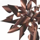 Selene Ginger lampda til metal suspension lavet i Italien Ø80 H200cm Viadurini