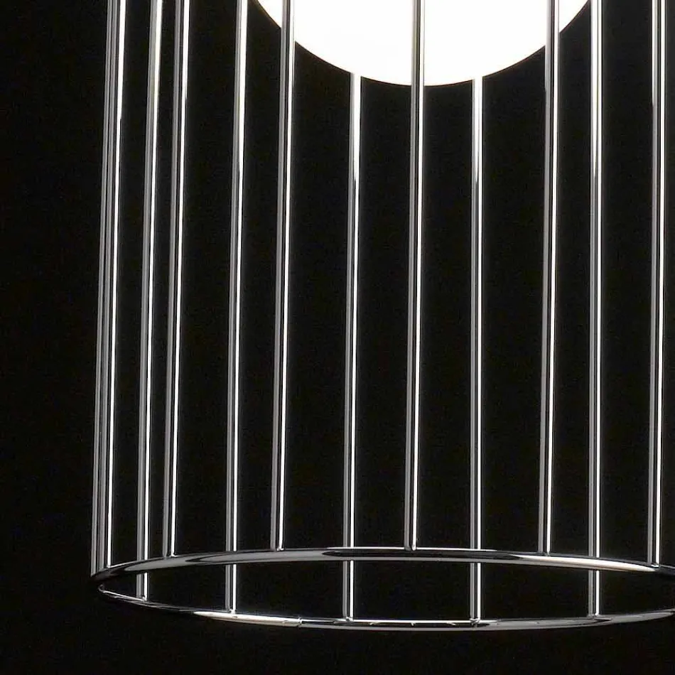 Selene Kluvì pendel blæst glas Ø19 H 27 / 150cm Viadurini