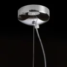 Selene Kluvì pendel blæst glas Ø19 H 27 / 150cm Viadurini