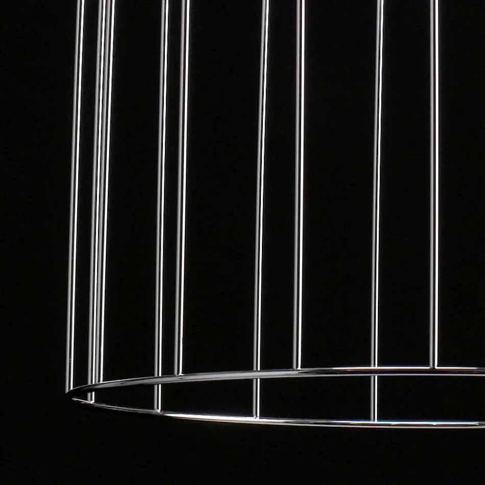 Selene Kluvì pendel blæst Ø33 H 41/150 cm glas Viadurini