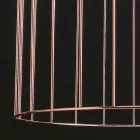 Selene Kluvì pendel blæst glas Ø54 H 70 / 200cm Viadurini