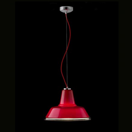 Selene Lampara suspension lampe blæst o37 H 24/140 cm glas Viadurini