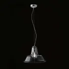 Selene Lampara suspension lampe blæst o37 H 24/140 cm glas Viadurini