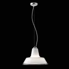 Selene Lampara suspension lampe blæst o37 H 24/140 cm glas Viadurini