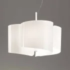 Selene Papiro suspension lampe fremstillet i Italien Ø46 x H 140 cm Viadurini