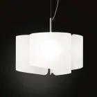 Selene Papiro suspension lampe fremstillet i Italien Ø46 x H 140 cm Viadurini