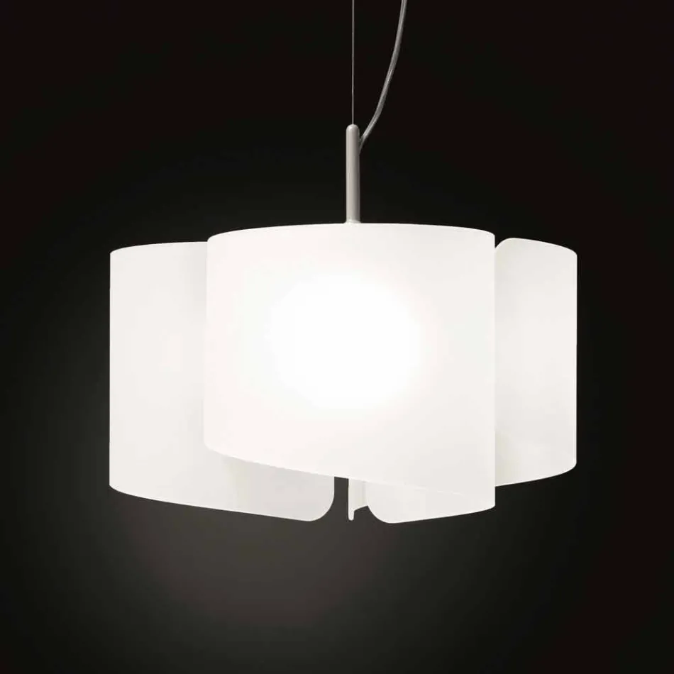 Selene Papiro suspension lampe fremstillet i Italien Ø46 x H 140 cm Viadurini