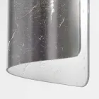 Selene Papiro loftslampe krystal Ø15 H30cm, lavet i Italien Viadurini