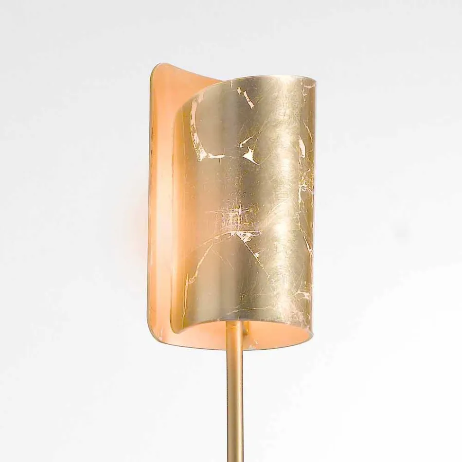 Selene Papiro designer gulvlampe Crystal Ø15 H 180cm Viadurini