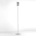 Selene Papiro designer gulvlampe Crystal Ø15 H 180cm Viadurini