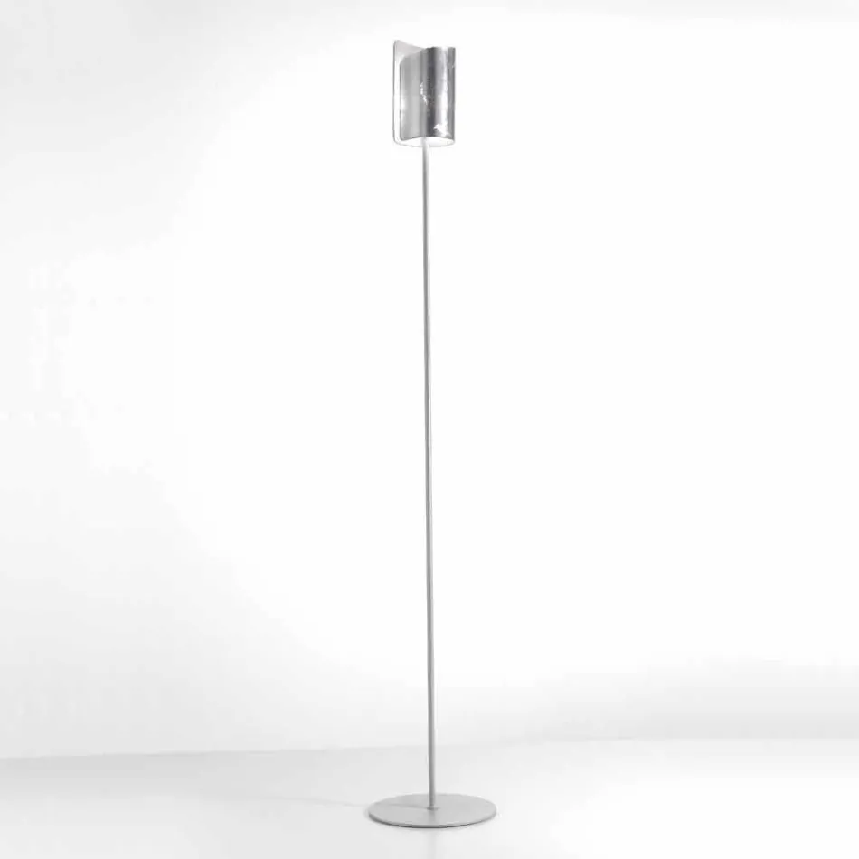 Selene Papiro designer gulvlampe Crystal Ø15 H 180cm Viadurini