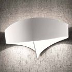 Selene Shield applique moderne design lakeret stål Viadurini