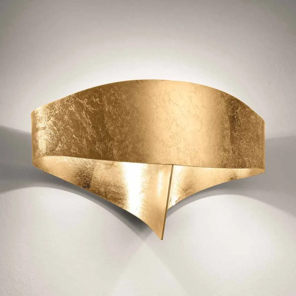 Selene moderne væglampe lavet i Italien Shield 29x15xH16 cm Viadurini