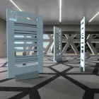 Separè Moderne Design Wall Code Made in Italy Viadurini