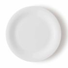 24 elegante middagsplader i hvidt porcelænsdesign - Doriana Viadurini