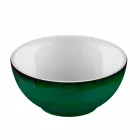 Service 6 isskåle og 2 skåle i farvet porcelæn - Rurolo Viadurini