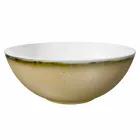 Service 6 isskåle og 2 skåle i farvet porcelæn - Rurolo Viadurini