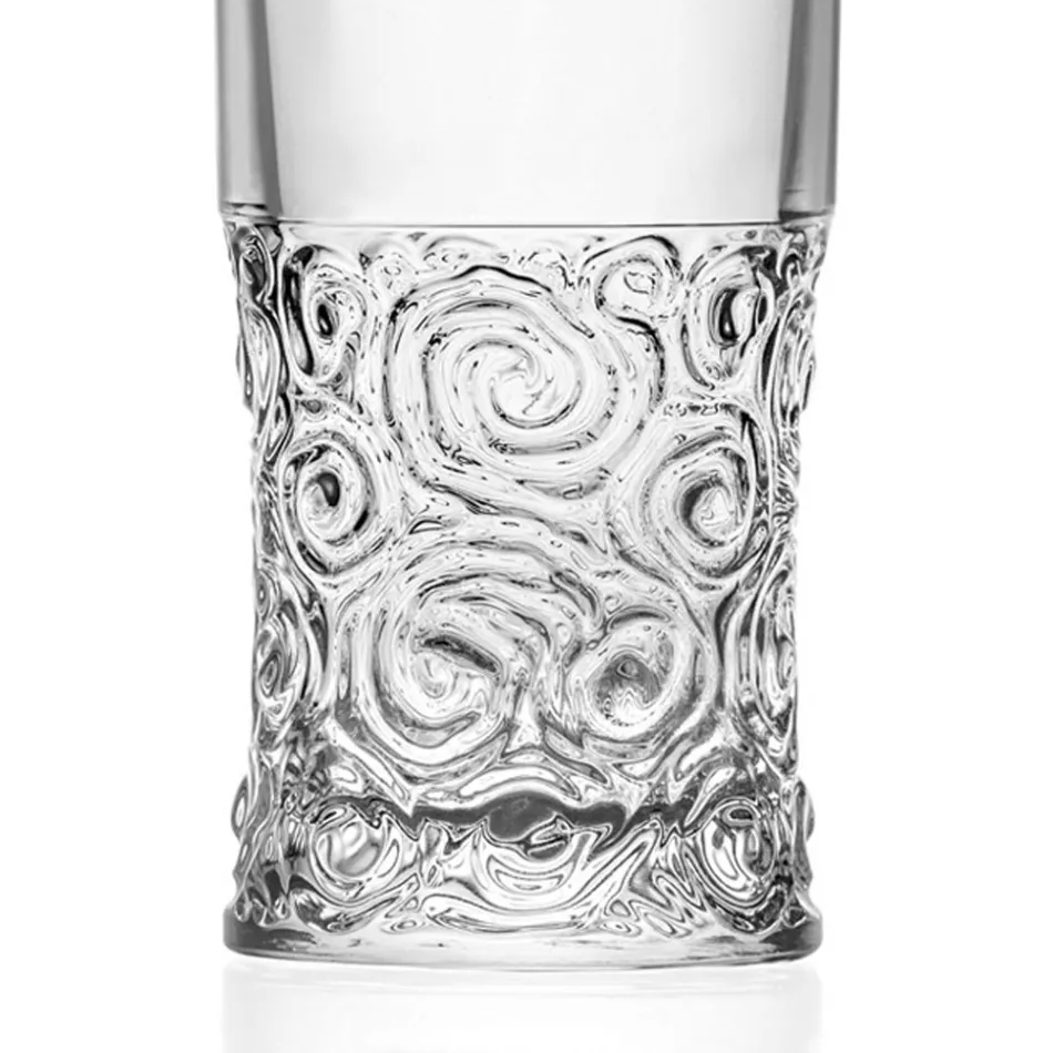 Highball Glasses Service i Eco Crystal Audace Dekoration 12 dele - Ritmo Viadurini