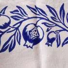 Italiensk håndværker med morgenmadsservice Håndtryk på antikke stoffer - mærker Viadurini