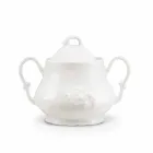 Komplet morgenmadsservice 22 stykker i hvidt porcelæn - Gimignano Viadurini