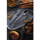 Komplet sæt luksusdesign rustfrit stålbestik 24 stykker - chef Viadurini