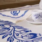 Sengetøj til morgenmad med håndlavet enkelt stykke - mærker Viadurini