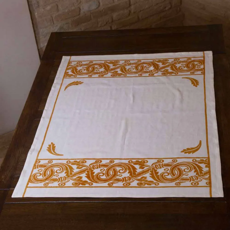 Sengetøj til morgenmad med håndlavet enkelt stykke - mærker Viadurini