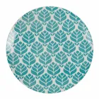 Komplet bordservering i farvet porcelæn 18 stykker - Indonesien Viadurini