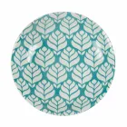 Komplet bordservering i farvet porcelæn 18 stykker - Indonesien Viadurini