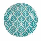 Komplet bordservering i farvet porcelæn 18 stykker - Indonesien Viadurini