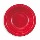 Service med farvede plader 18 stykker i moderne stentøj - Abruzzo Viadurini