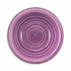 Service med farvede plader 18 stykker i moderne stentøj - Abruzzo Viadurini