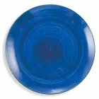 Service med farvede plader 18 stykker i moderne stentøj - Abruzzo Viadurini