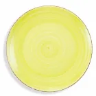 Service med farvede plader 18 stykker i moderne stentøj - Abruzzo Viadurini